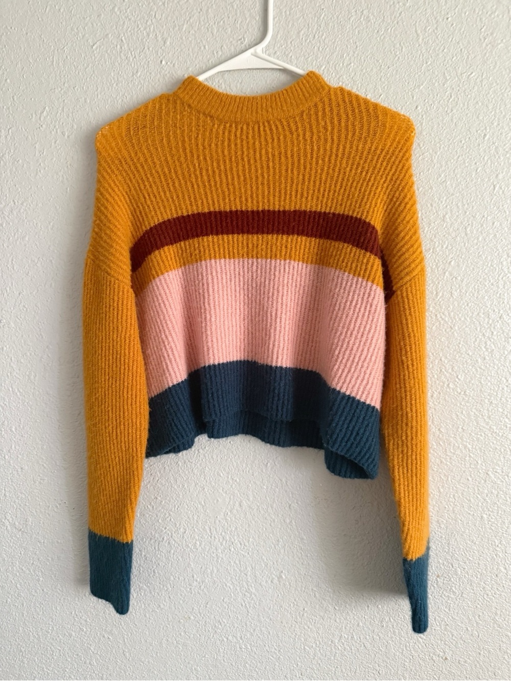 Garage Colorblock Knit Sweater